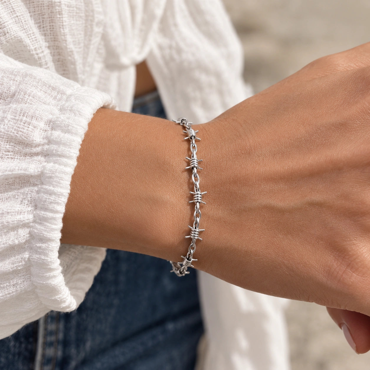 Barb Wire Bracelet