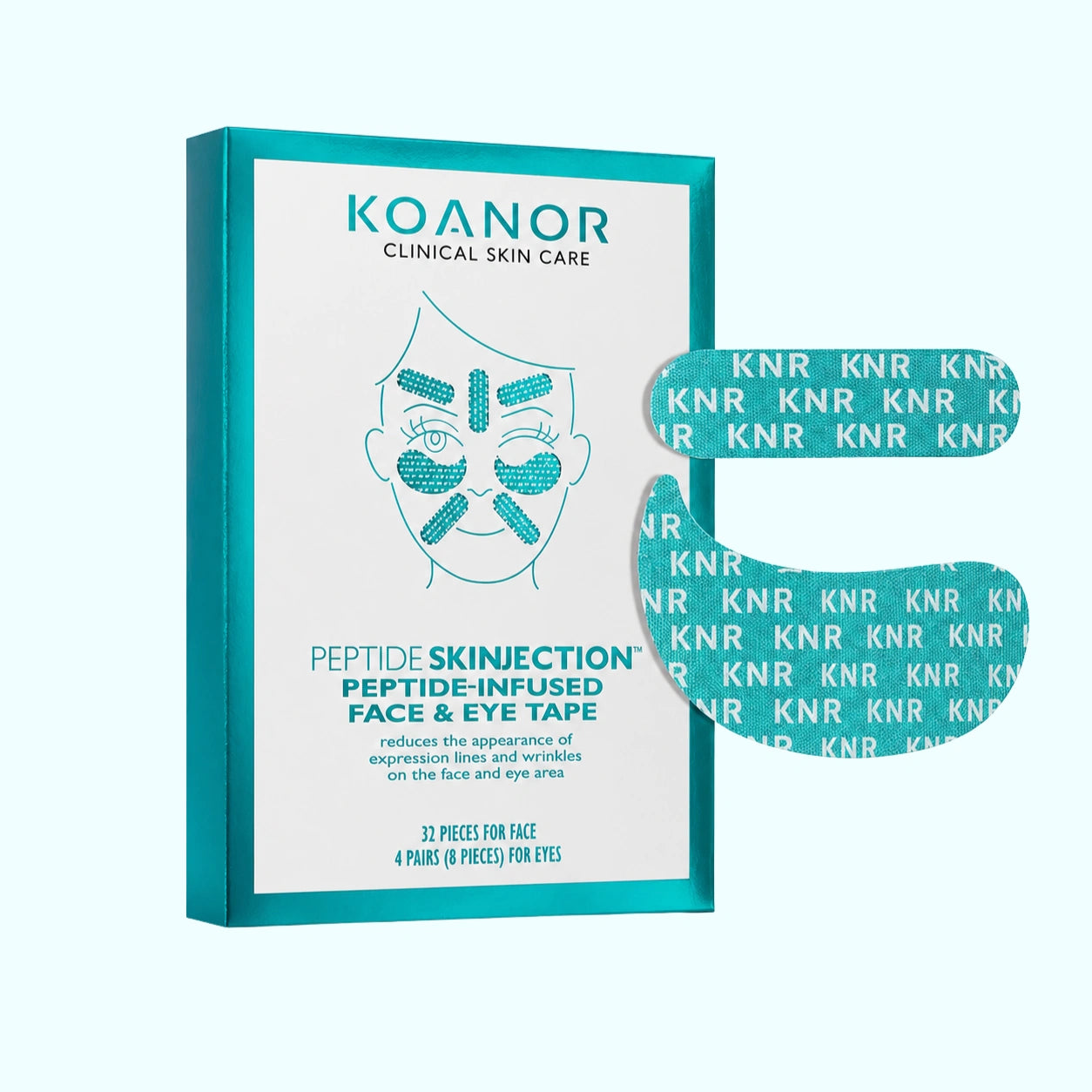 Peptide Infused Face & Eye Tape